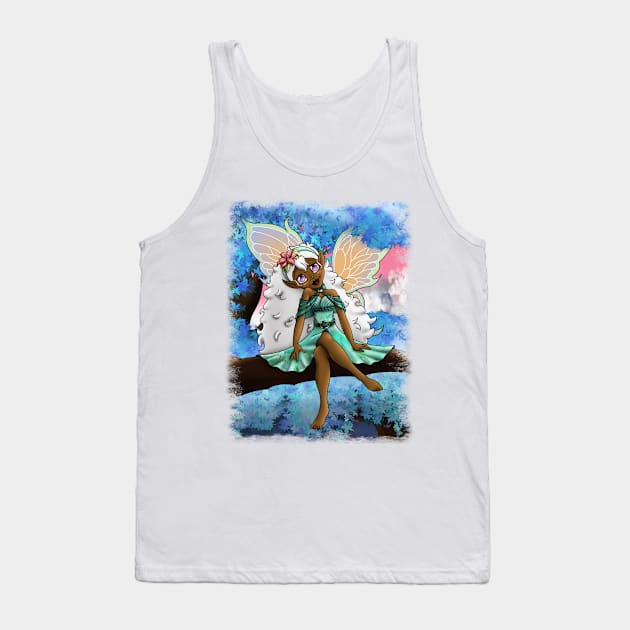 African American Fairy inTree Tank Top by treasured-gift